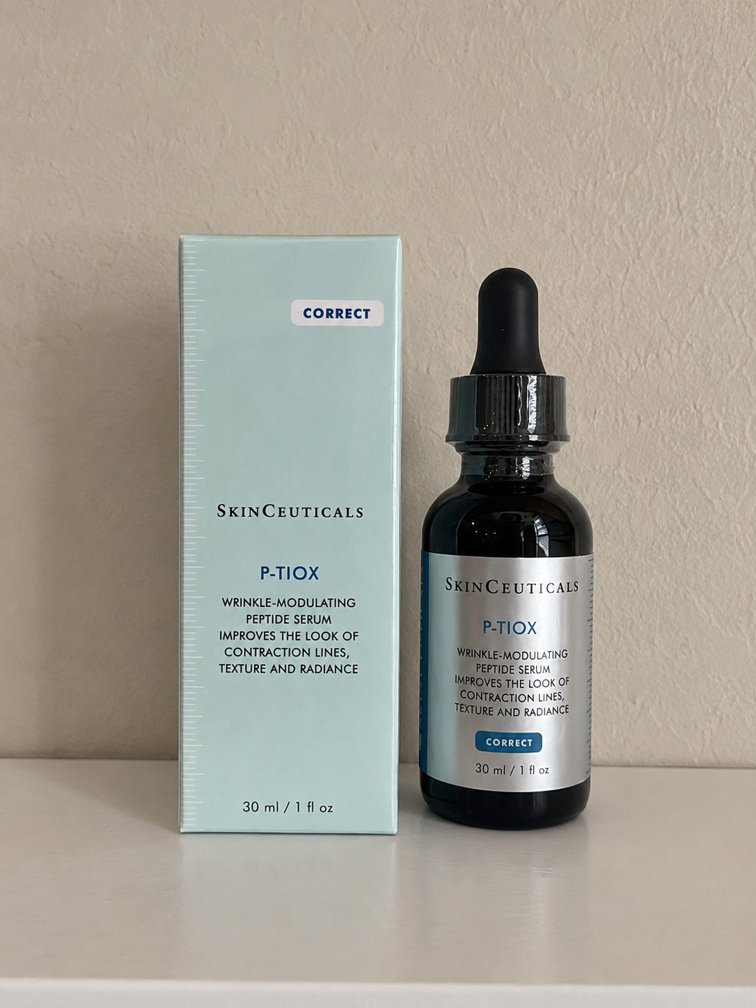 SkinCeuticals P-TIOX Wrinkle-Modulating Peptide Serum 1 fl oz 30ml New Sealed