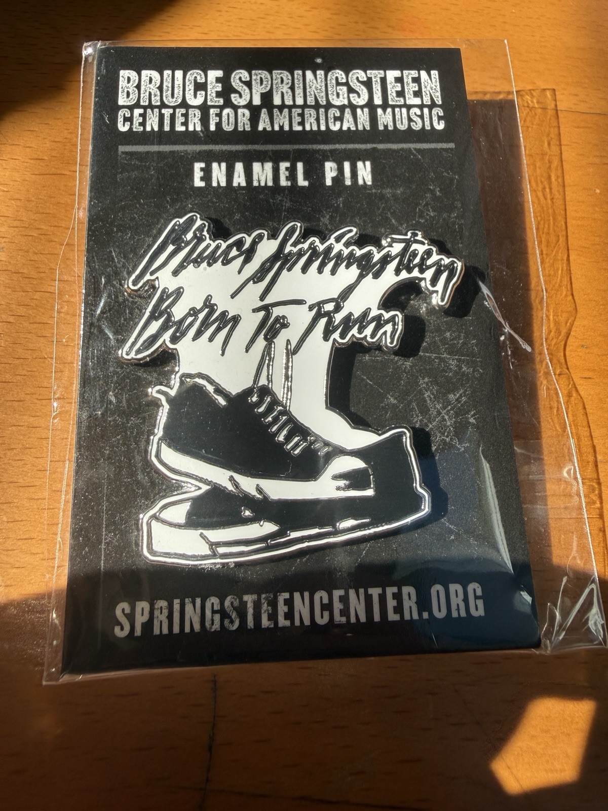 NWT Bruce Springsteen Center For American Music Enamel Pin Born To Run Big NWT Bruce Springsteen Center For American Music Enamel Pin Born To Run Big