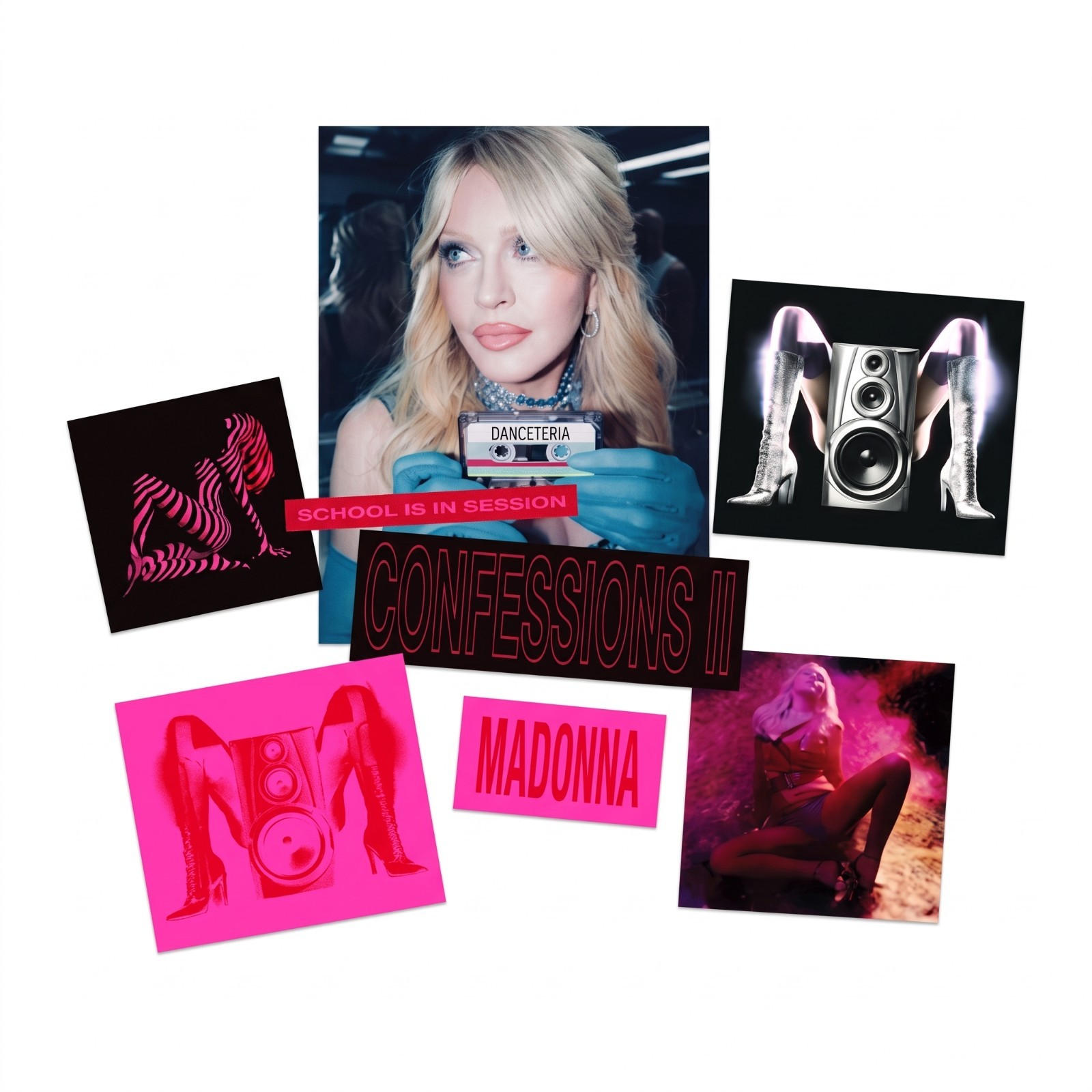 MADONNA CONFESSIONS II STICKER PACK (PRESALE)