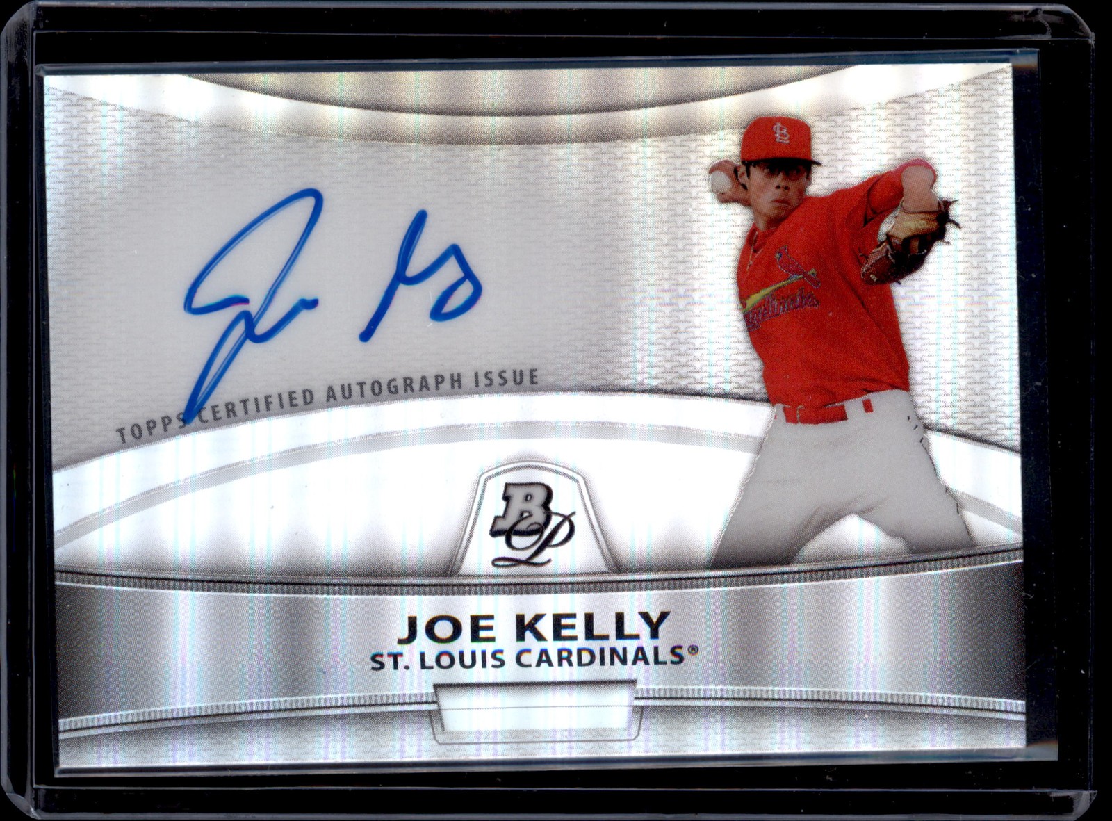 2010 Bowman Platinum #BPA-JK Joe Kelly Prospect Autographs Refractors