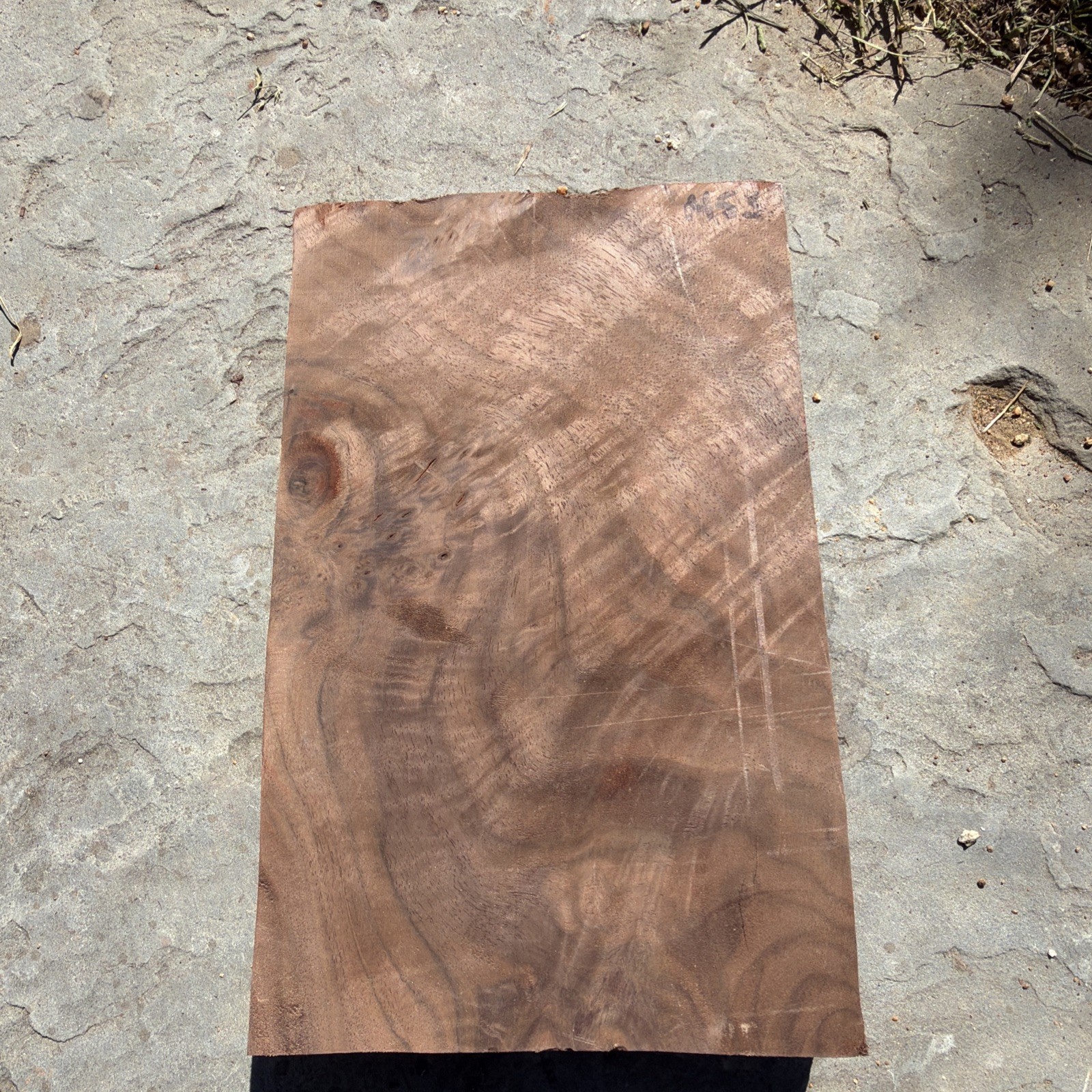 High Figure Claro Walnut Cut Board Blank Hardwood Lumber Board Dried M53