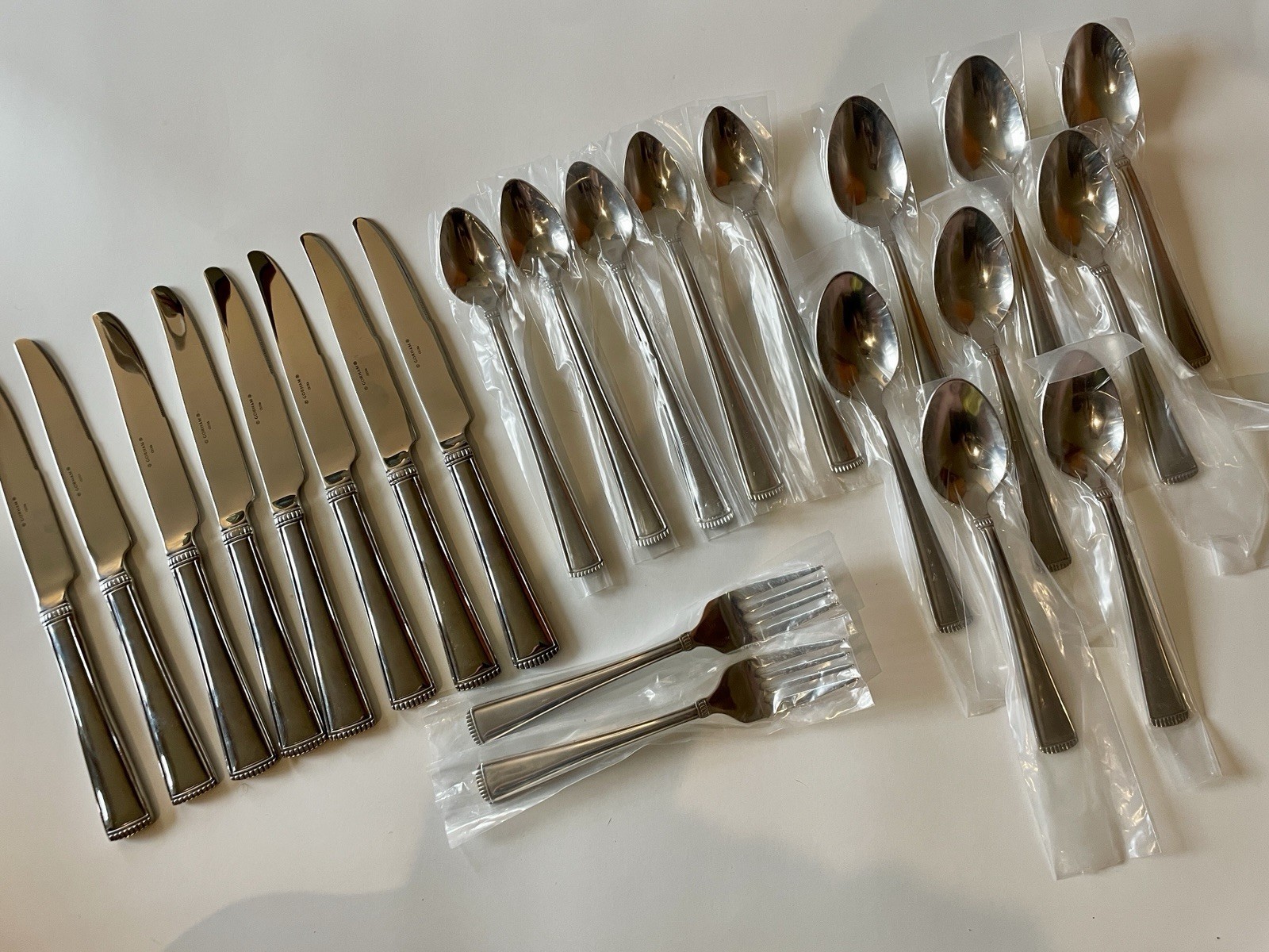 Gorham Stainless China Flatware HTF Pattern NEW 23 Pc Gorham Stainless China Flatware HTF Pattern NEW 23 Pc