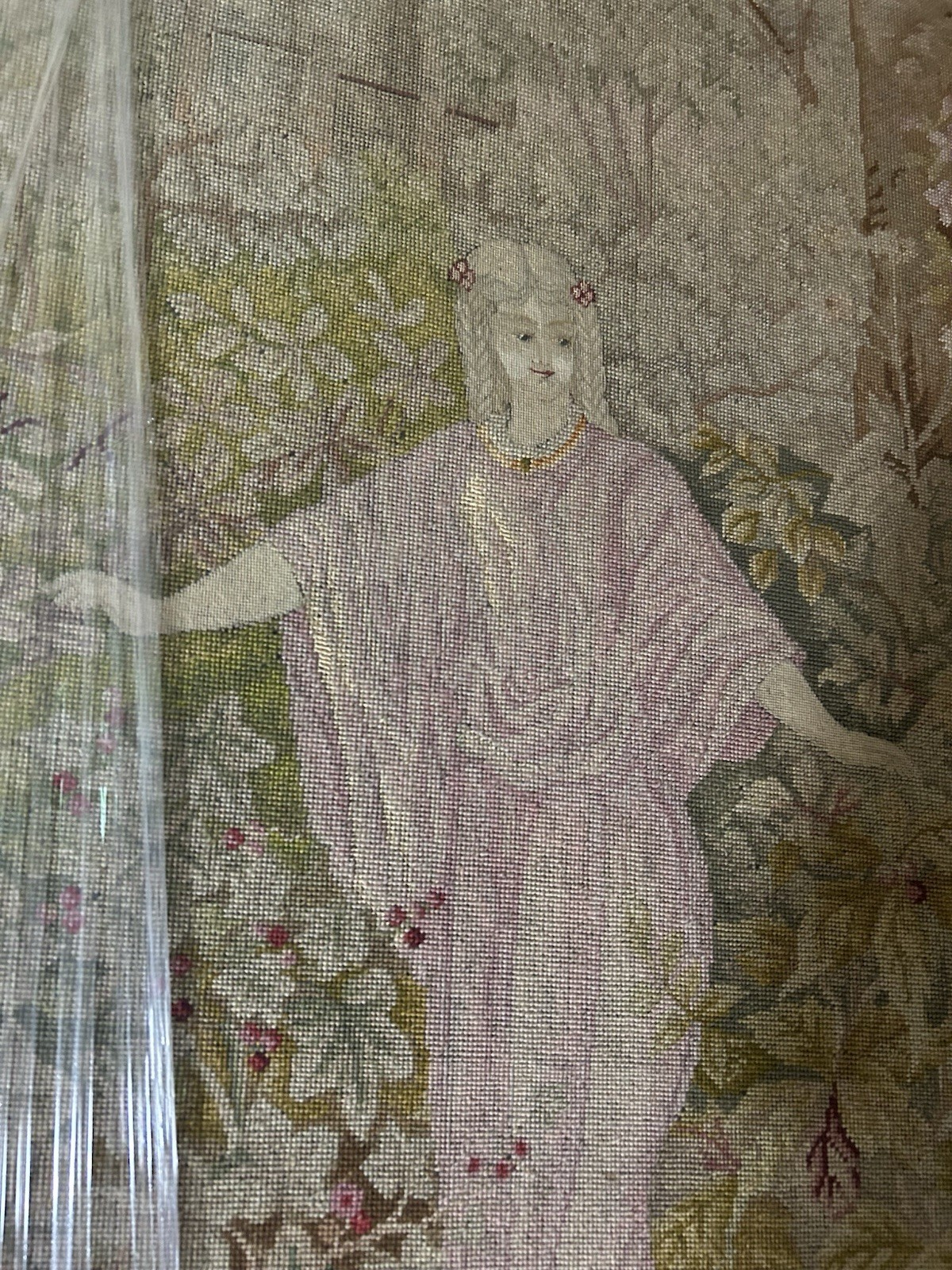 Framed Vintage European Style Tapestry 6’ x 3’ Ft