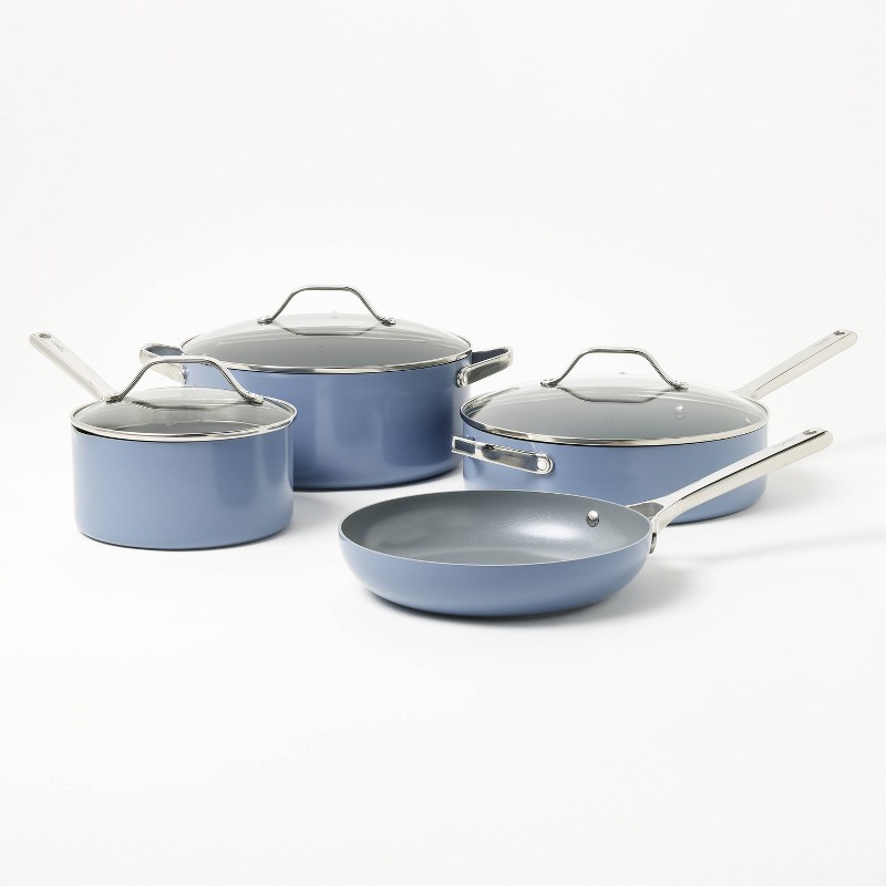 Figmint Nonstick Ceramic Coated Aluminum Cookware Set