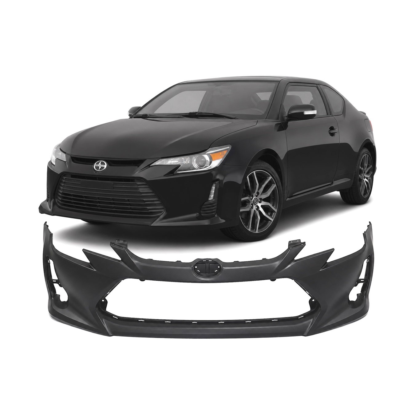 2014-2016 Scion tC Coupe Base Primed Front Bumper Cover SC1000111 5211921923