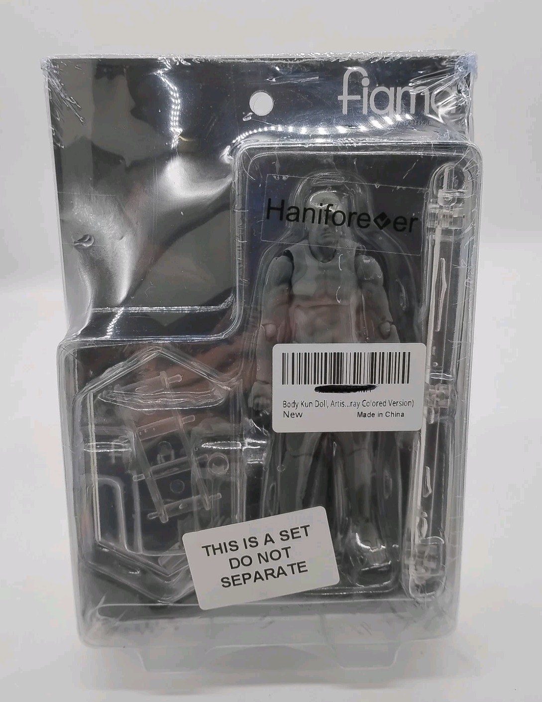 Max Factory Figma - Archetype Next: [HE & SHE] 03 Gray - Lot 2 Figures Together