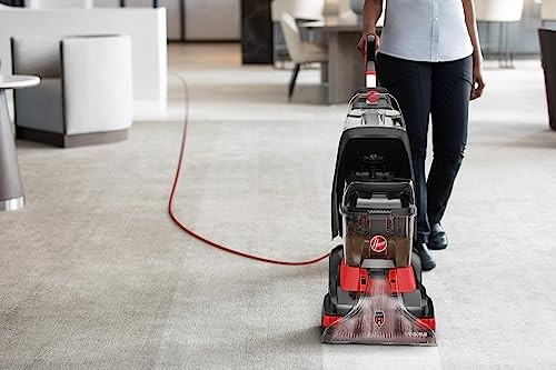 BLACK RED - HOOVER COMMERCIAL POWERSCRUB XL SPOT EXTRACTOR, CARPET CLEANER