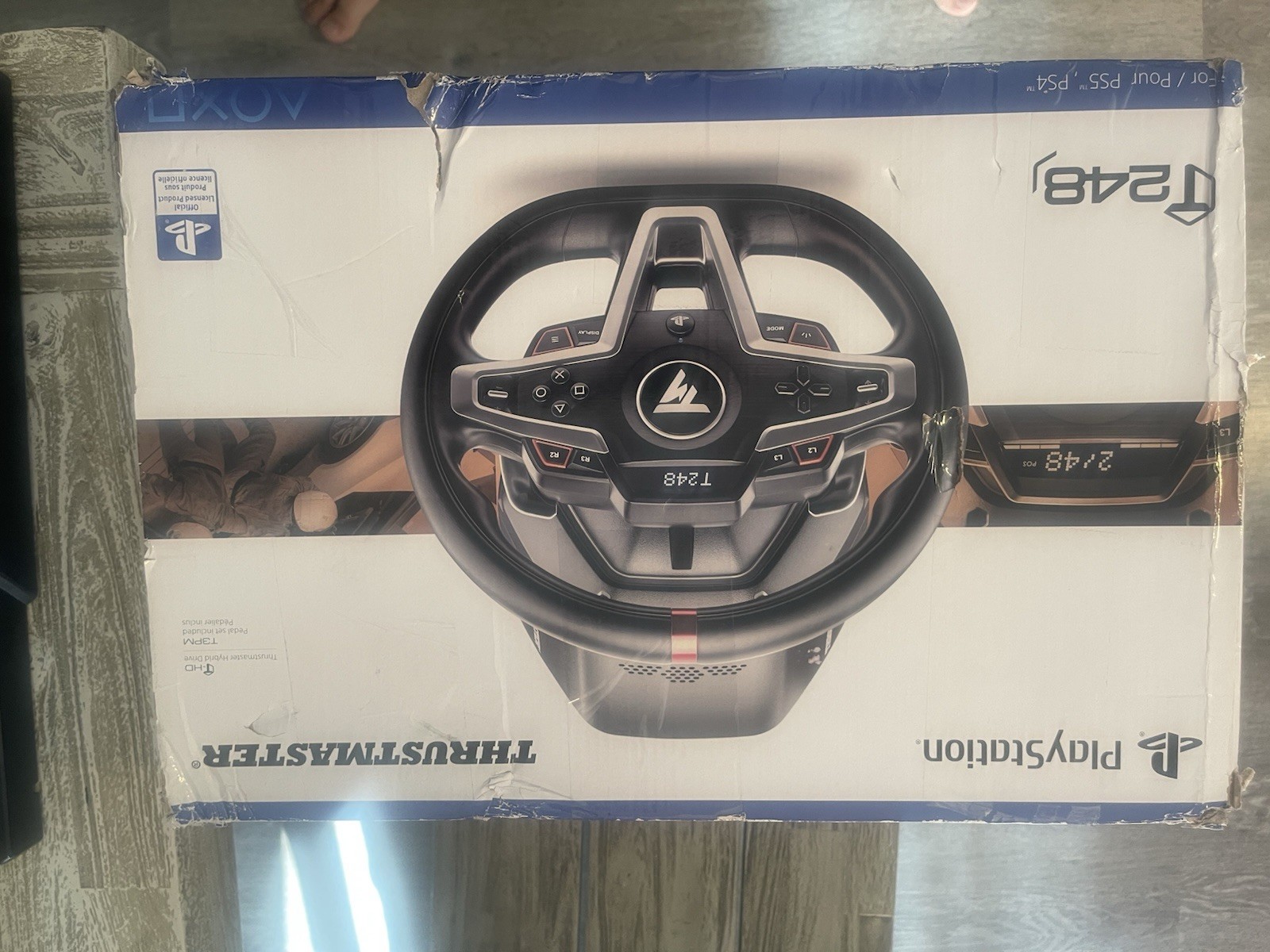Thrustmaster T248, Magnetic Paddle Shifters, Dynamic Force Feedback, Racing...