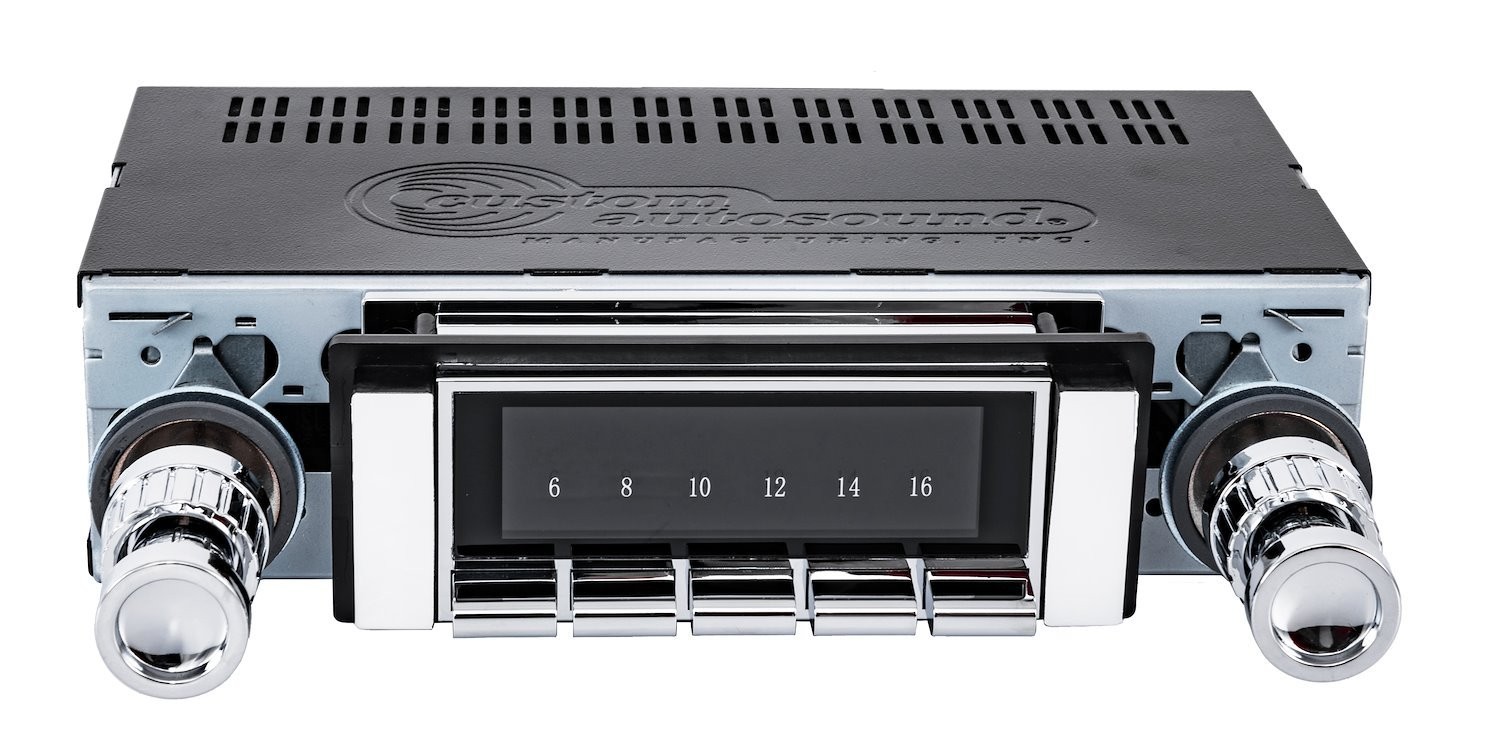 JEGS Classic 850 Series Radio w/Built-in Bluetooth for 1963-1964 Chevrolet