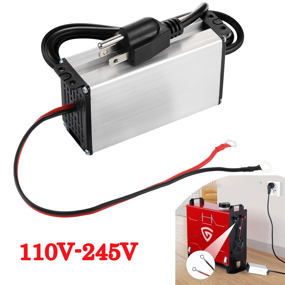 DC 12V /24V to AC 110V-245V Adapter Diesel Air Heater Power Converter US Stock