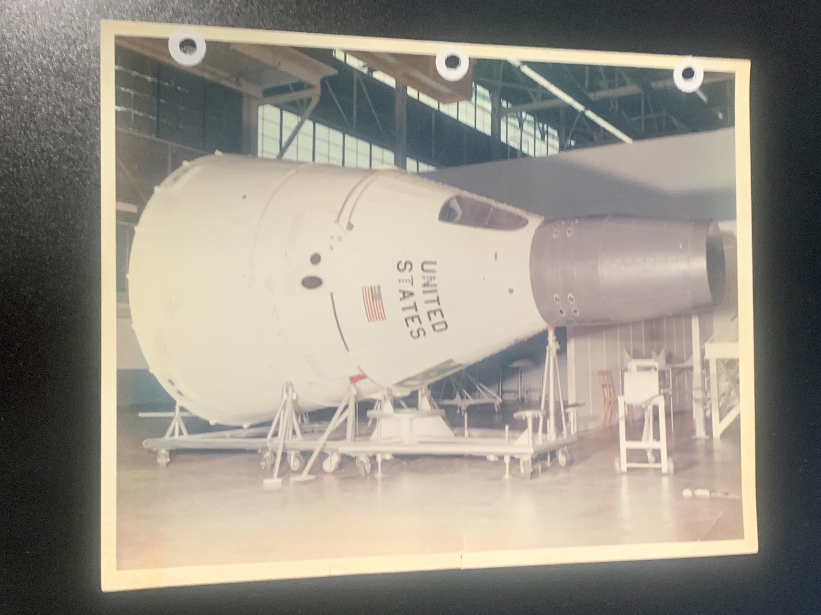 Vintage McDonnell Douglas Spacecraft Capsule Photo Print D4C 10229 NASA Gemini