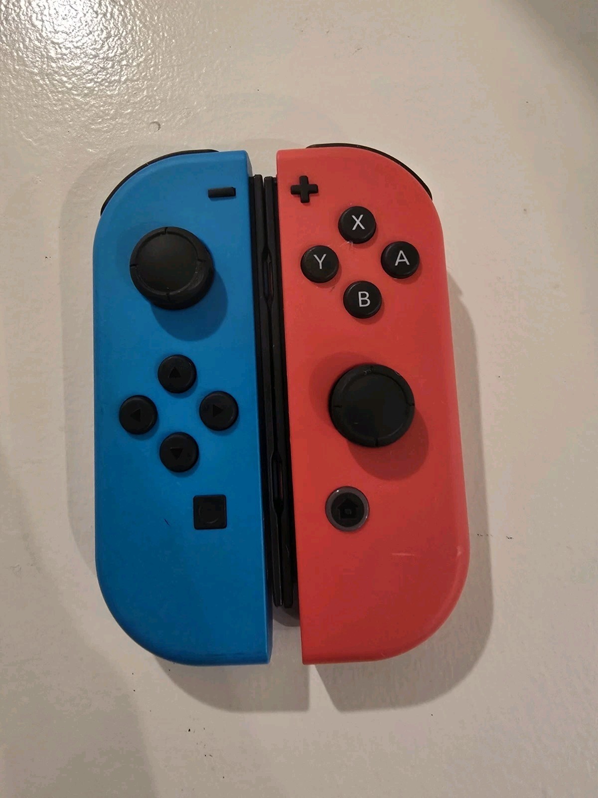 OEM Nintendo Switch Joy-Con Pair Left & Right Neon Red Blue Controllers Tested
