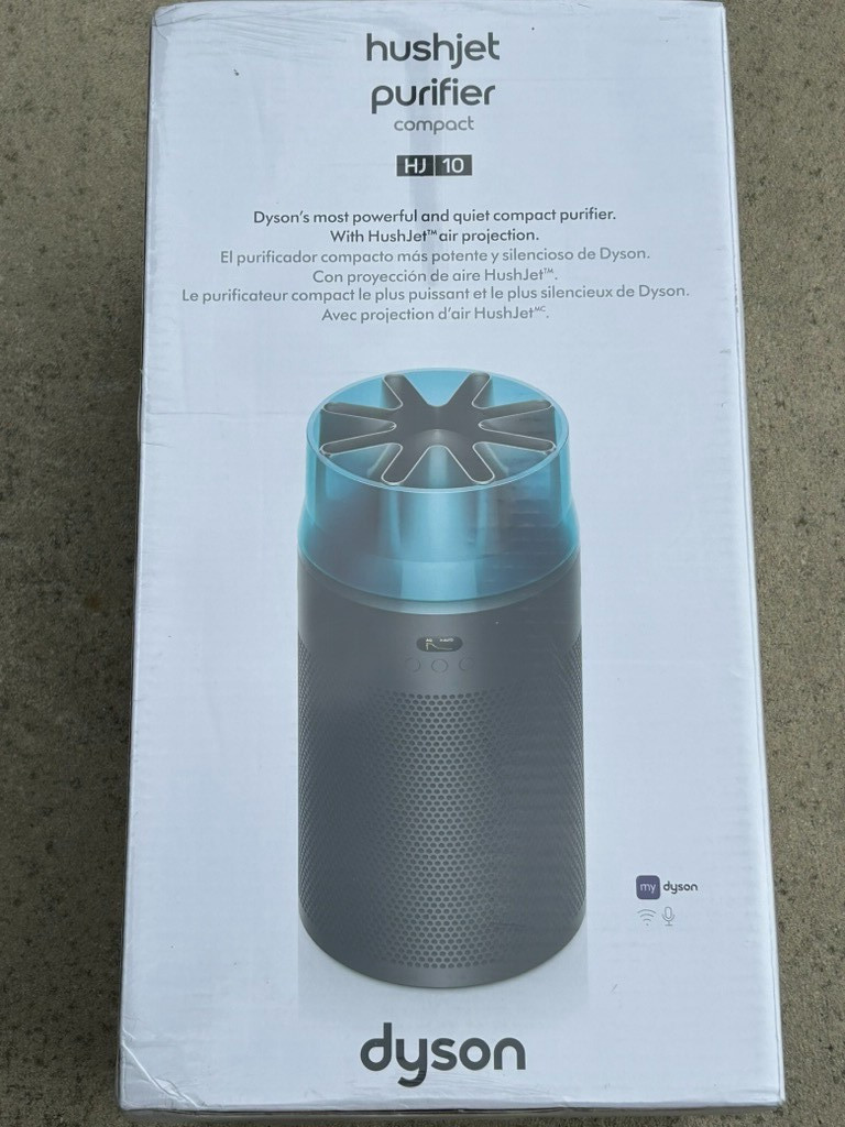 Dyson HushJet Compact Purifier Engineered for Whisper Black/Teal NEW 🚚✅