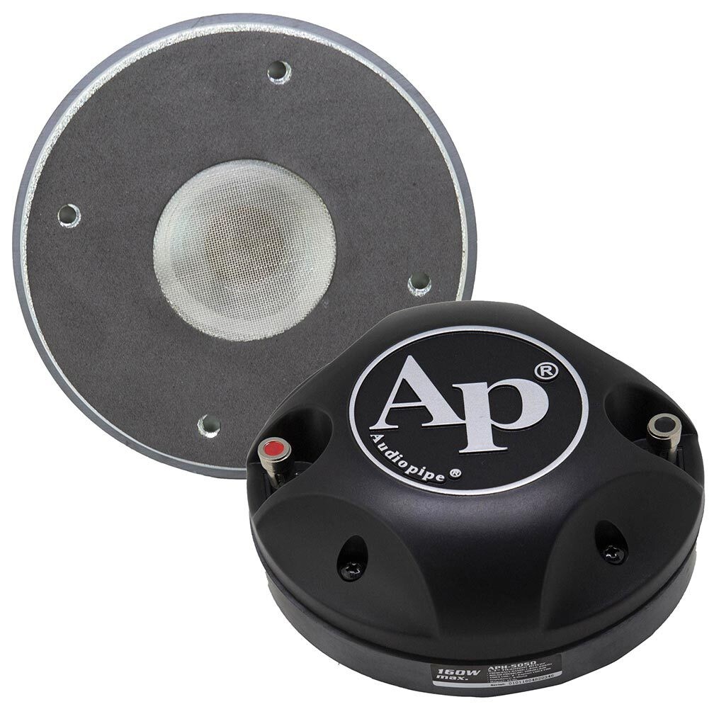 Audiopipe APH5050 Titanium Compression Driver - 160 Watts Max, 8 Ohm