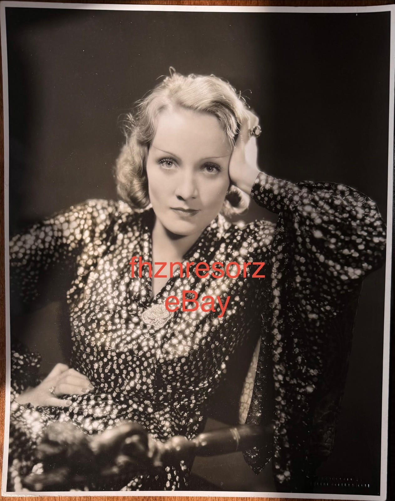 1932 MARLENE DIETRICH 10.75 x 13.5 Vtg Orig RICHEE Photo SHANGHAI EXPRESS EF3 1932 MARLENE DIETRICH 10.75 x 13.5 Vtg Orig RICHEE Photo SHANGHAI EXPRESS EF3
