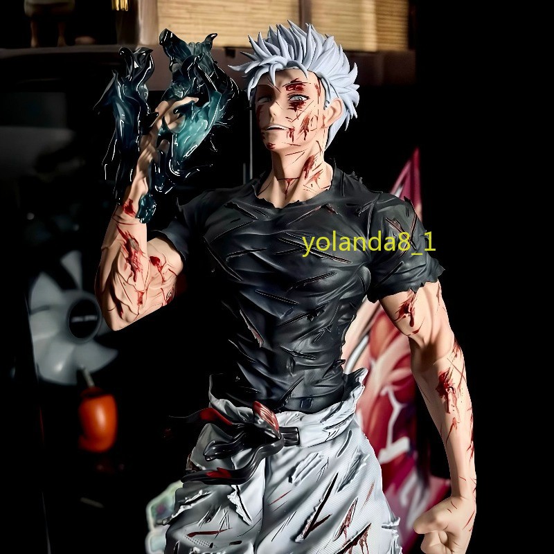 Jujutsu Kaisen Battle-Damaged Gojo Satoru 1/6 Scale Statue Collectible Figure Jujutsu Kaisen Battle-Damaged Gojo Satoru 1/6 Scale Statue Collectible Figure