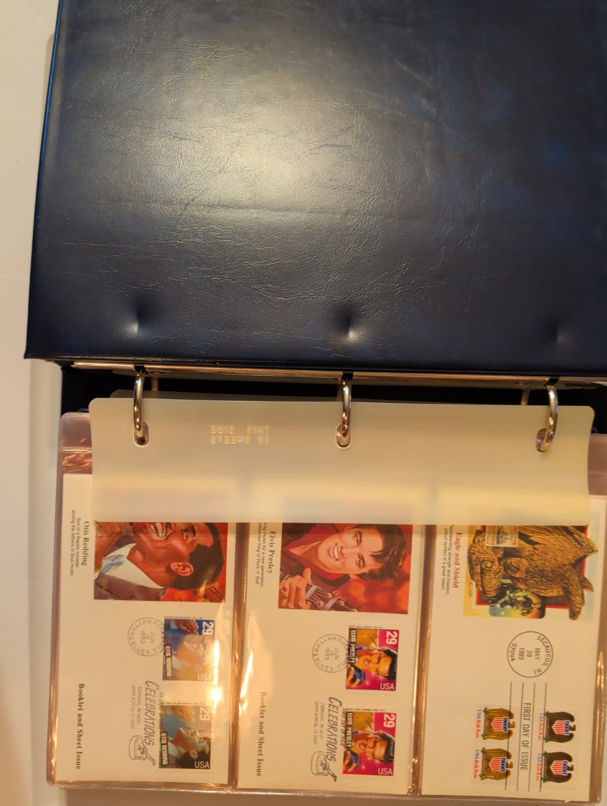 Vintage 1993-1994 Fleetwood First Day Cover Album Collection