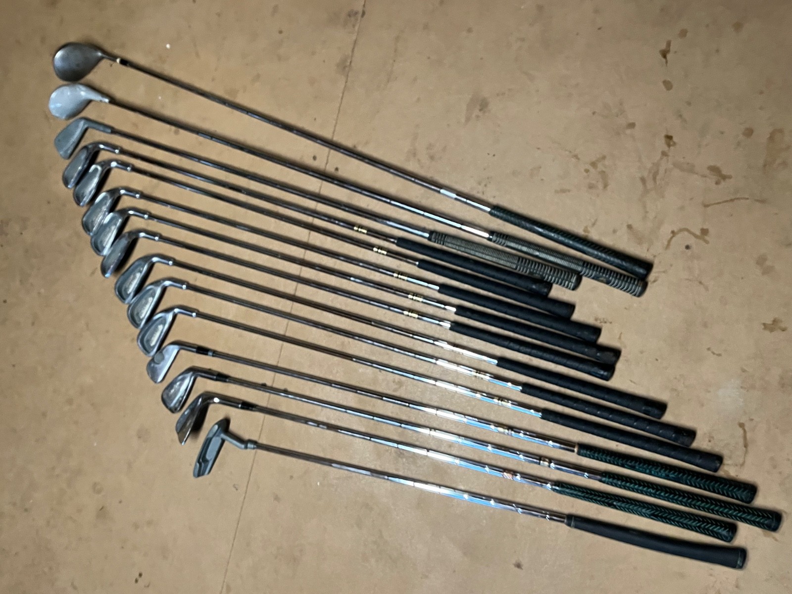 Lot of 29 Golf Clubs - Assorted Vintage Fairway Woods, Irons, Wedges, etc.