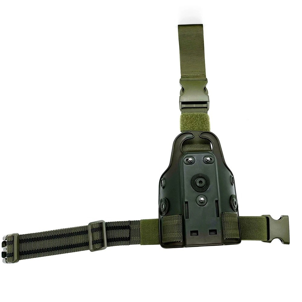 Safari Land Black Modular Tactical Drop Leg Holster Platform Quality Gun Holster