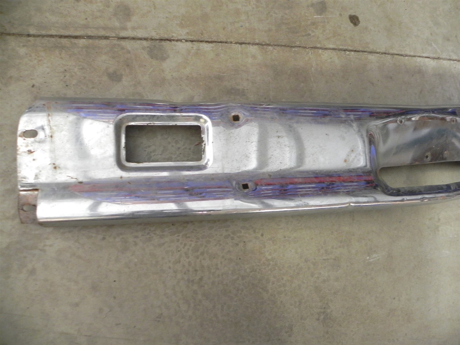 1962 63 64 LINCOLN CONTINENTAL FRONT BUMPER NICE VINTAGE OEM CHROME WEAR 