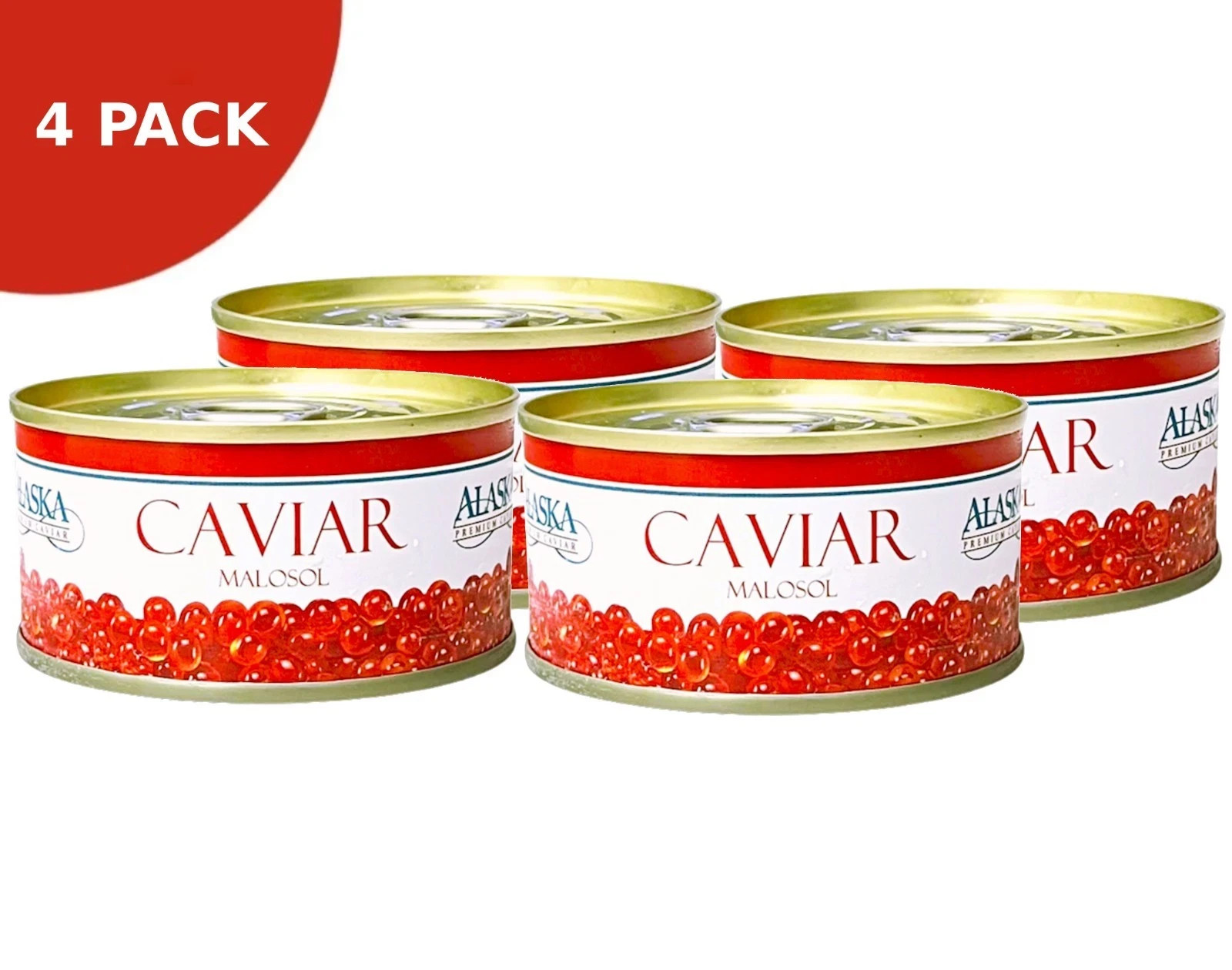 Alaskan Malosol Premium Quality Salmon Red Caviar Икра Лосося Alaskan Malosol Premium Quality Salmon Red Caviar Икра Лосося