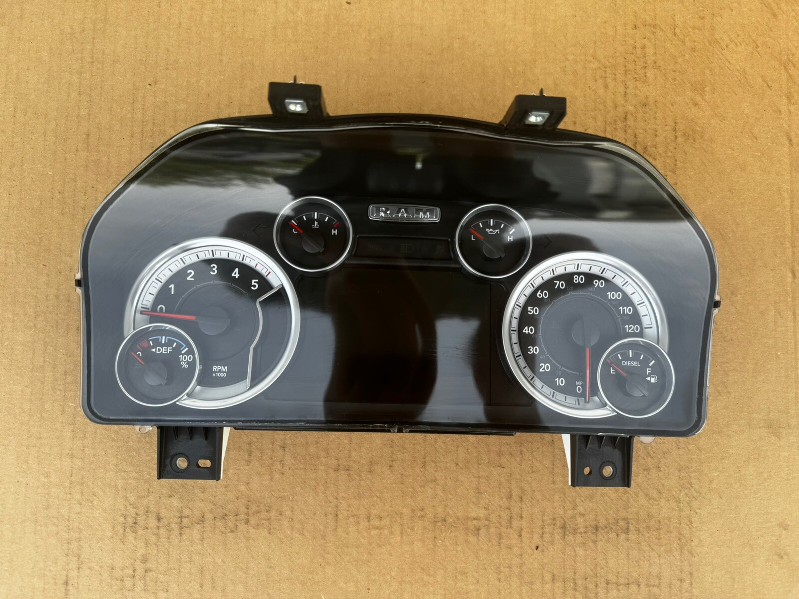 ✨OEM 2014-2018 Ram Diesel Laramie 7” EVIC Instrument Gauge Cluster Speedometer