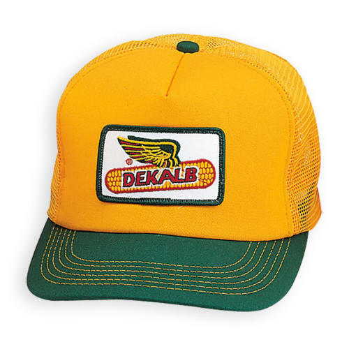DEKALB SEED Green & Yellow Vintage Trademark Logo Cap Hat New Ballcap Corn DEKALB SEED Green & Yellow Vintage Trademark Logo Cap Hat New Ballcap Corn