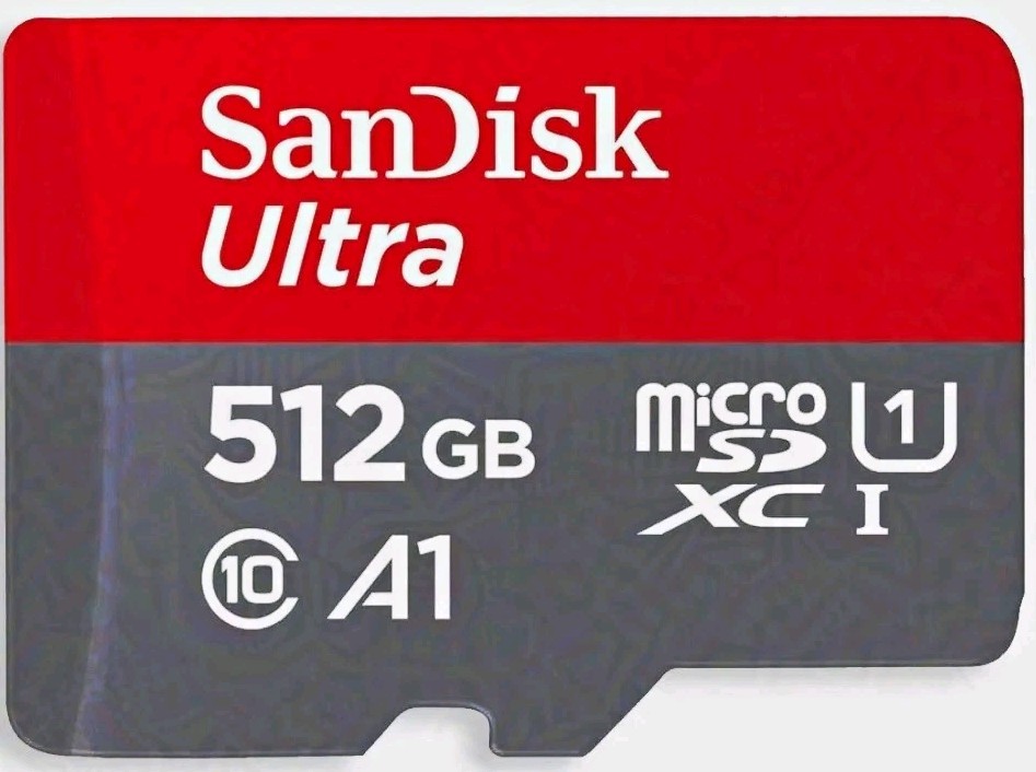 SanDisk Ultra 512GB microSDXC Micro SD UHS-I Class 10 A1 High Speed Memory Card SanDisk Ultra 512GB microSDXC Micro SD UHS-I Class 10 A1 High Speed Memory Card