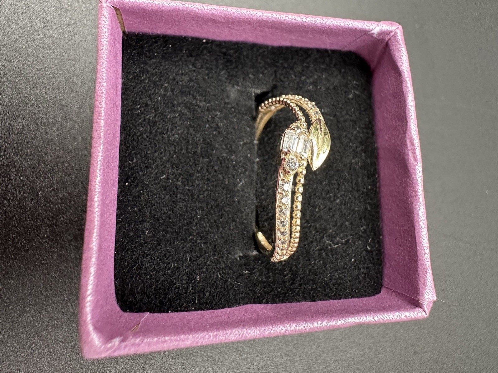 10K Solid Yellow Gold Ring with Natural Diamonds Scrap Not Included 10K Solid Yellow Gold Ring with Natural Diamonds Scrap Not Included