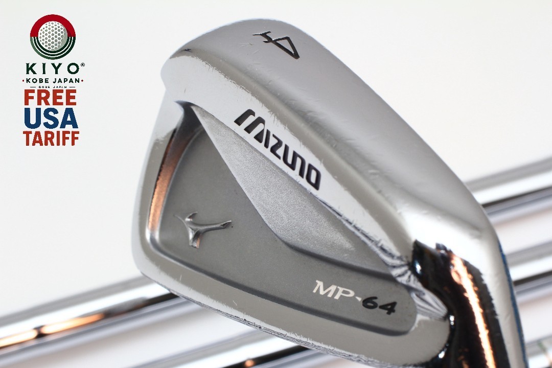 7Pcs MIZUNO MP-64 FORGED Iron set 4-5-6-7-8-9-PW Stiff Flex DG S200 RH Irons
