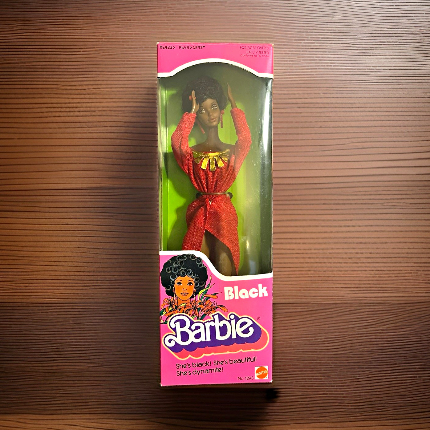 1979 Mattel Black Barbie Fashion Doll MPN 1293 11.5in 1979 w/ Original Box 1979 Mattel Black Barbie Fashion Doll MPN 1293 11.5in 1979 w/ Original Box