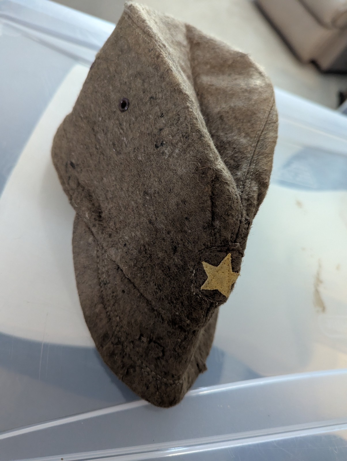 WW2 Japanese Army Field Hat WW2 Japanese Army Field Hat