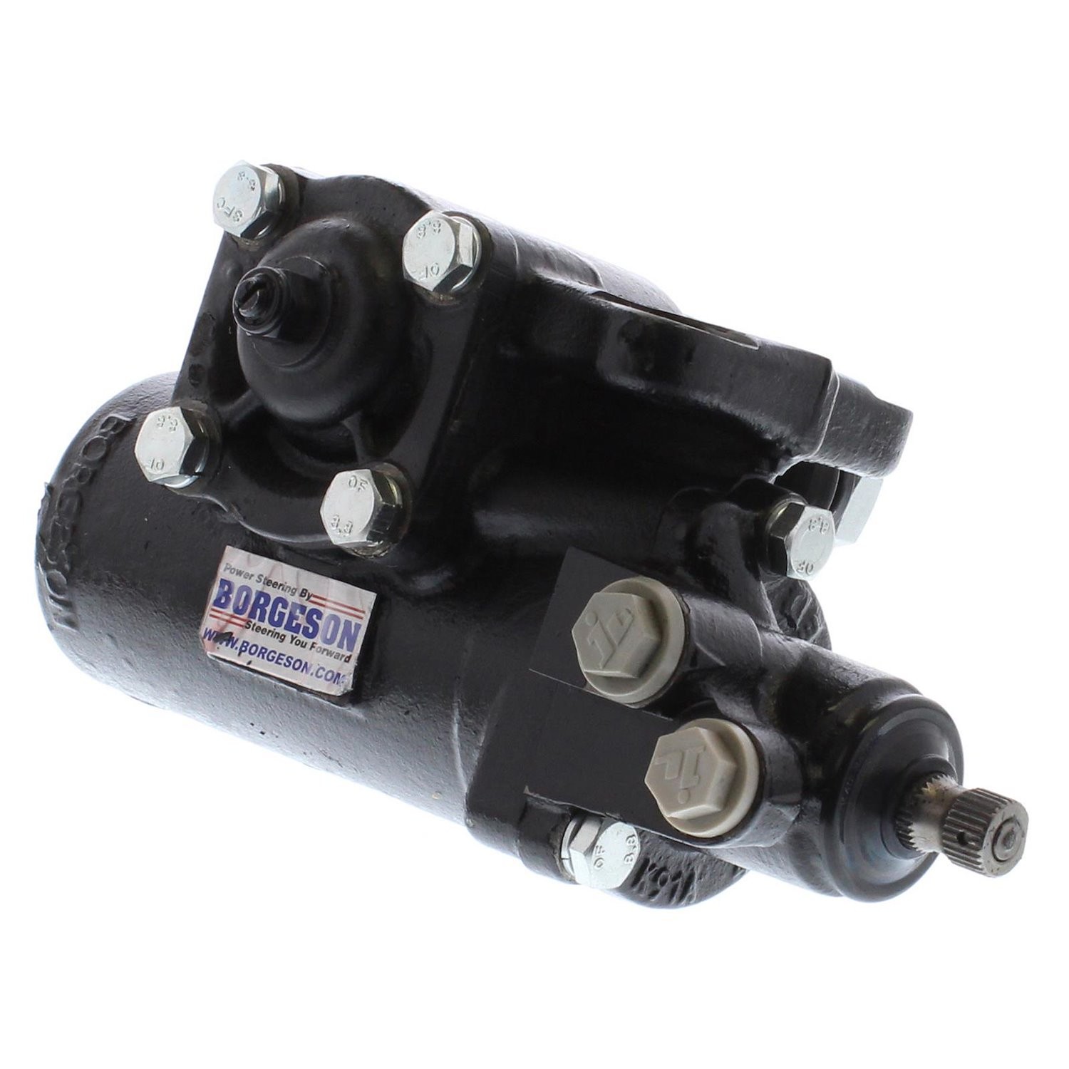 Borgeson Street & Performance Series Quick Ratio Power Steering Gear Box for