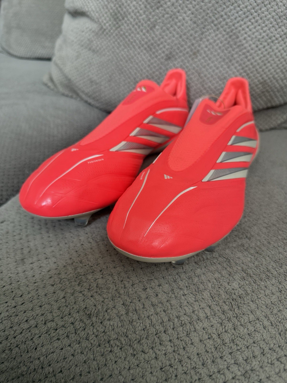 Adidas Copa Pure IV Elite Laceless FG \'Solar Turbo\' Men KI0607 New Size 10