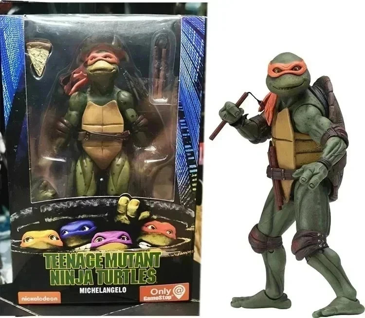 NECA Ninja Turtles 1990 Movie TMNT Teenage Toys Mutant 7\ NECA Ninja Turtles 1990 Movie TMNT Teenage Toys Mutant 7\
