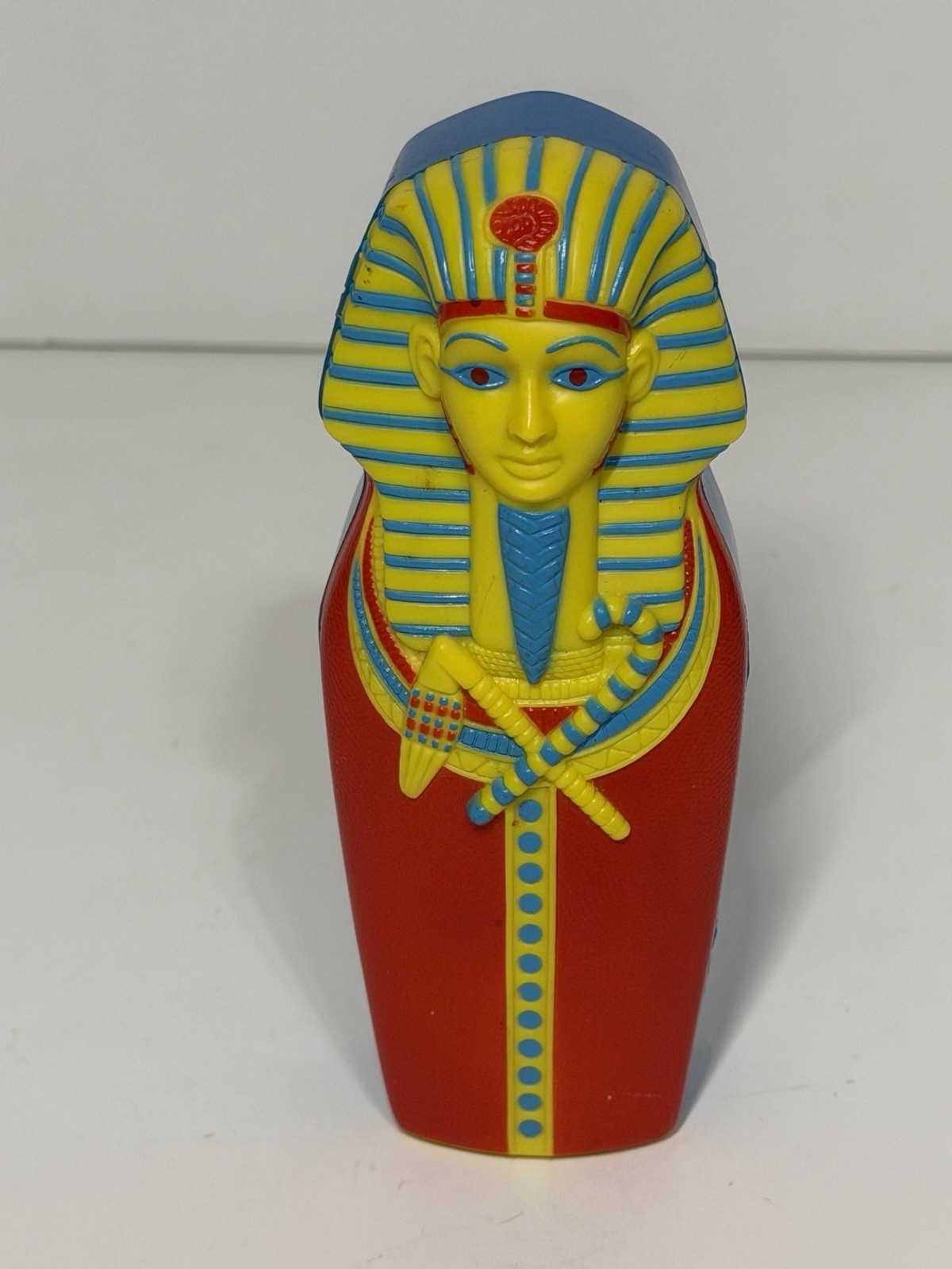 1990 Toys N' Things The Mummy's Curse Glow in Dark Playset  Sarcophagus Mummy