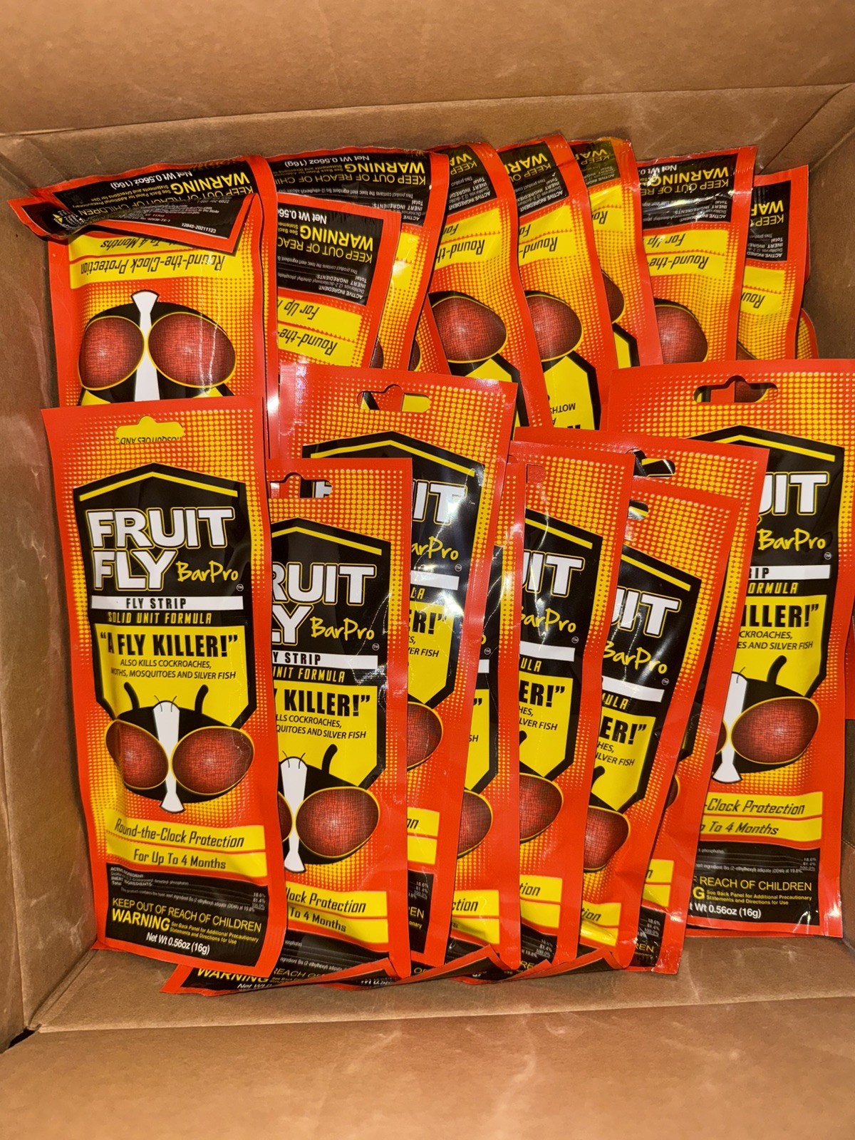 FruitFlyBarPro Pest Strips Eliminates & Prevents upto 4 months Wholesale Lot