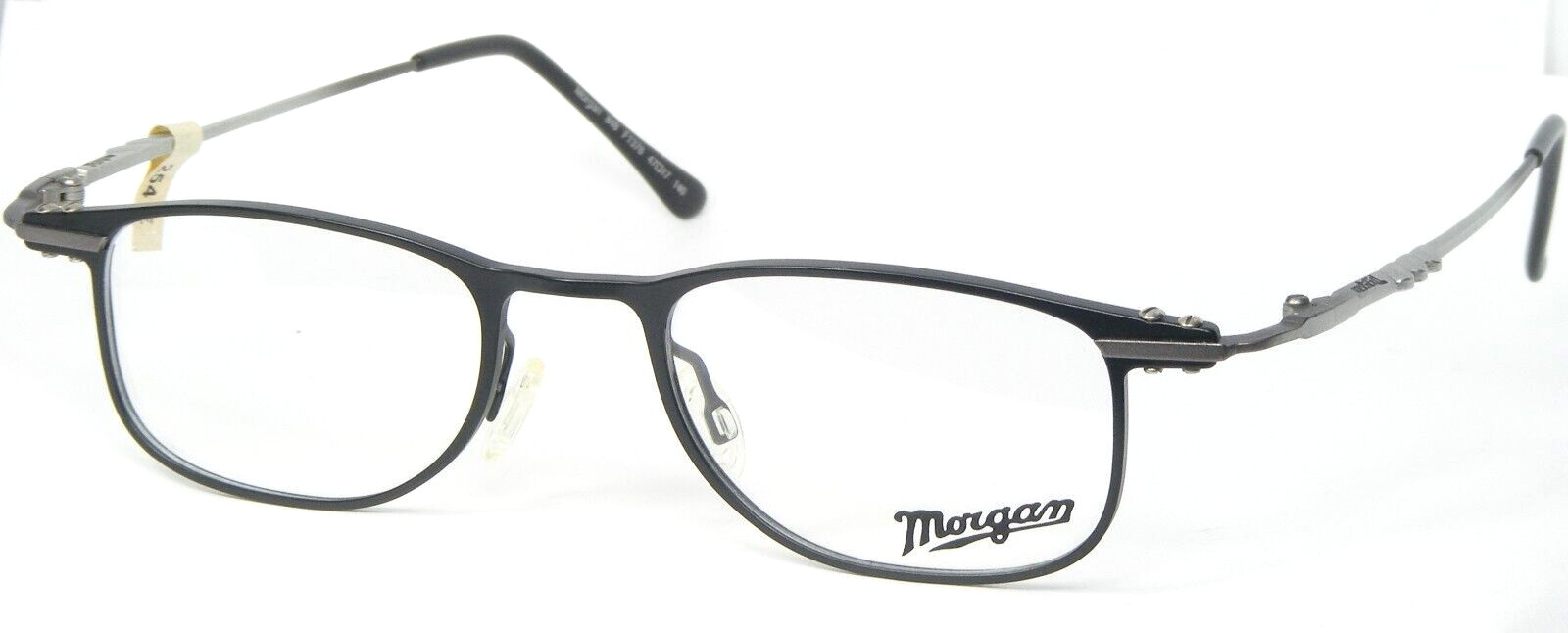 Vintage Morgan by Yabi Spirit 848 F1376 MATT BLACK EYEGLASSES 47-17-140 Germany