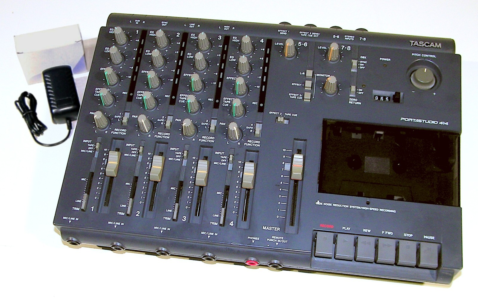 🔥【PRO REFURB】Tascam Portastudio 414 4-Track Cassette/8-Ch Mixer MTR💥GUARANTY