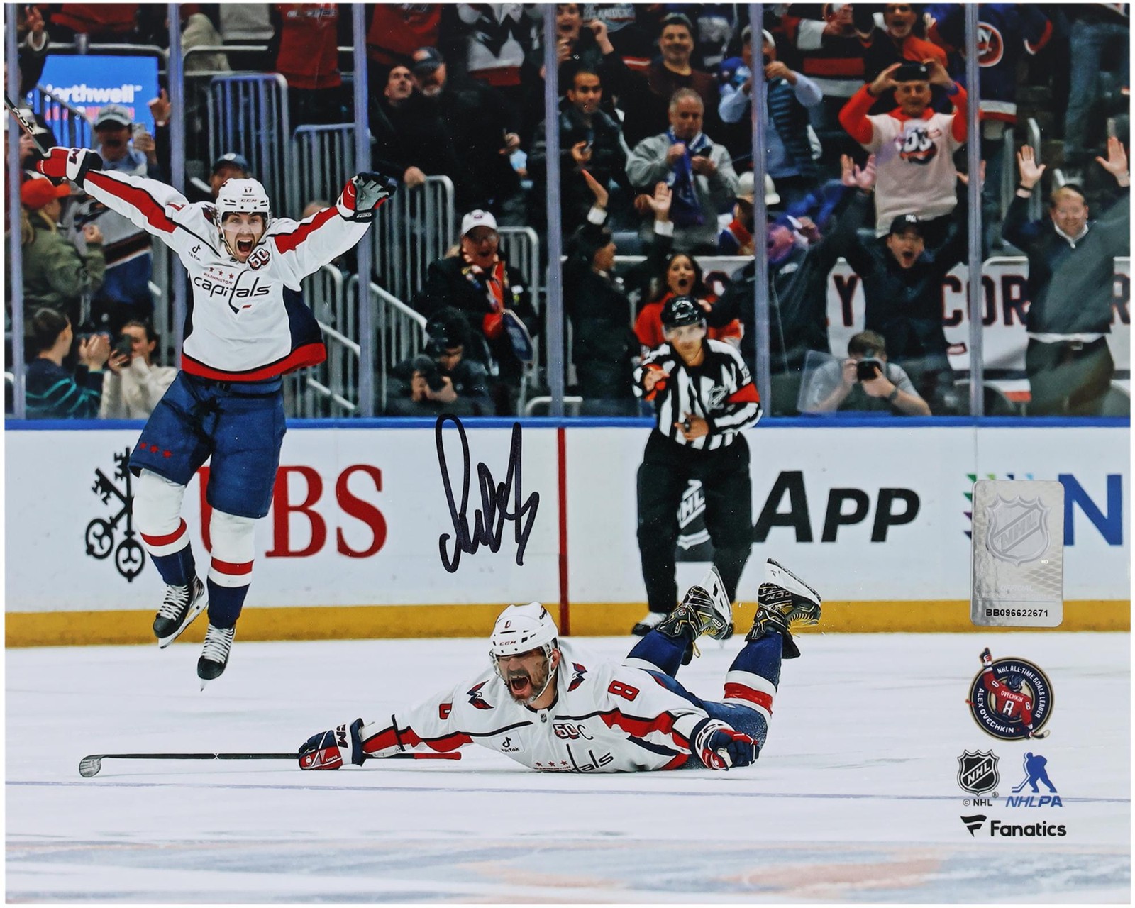 Alex Ovechkin Washington Capitals Signed 8\ Alex Ovechkin Washington Capitals Signed 8\