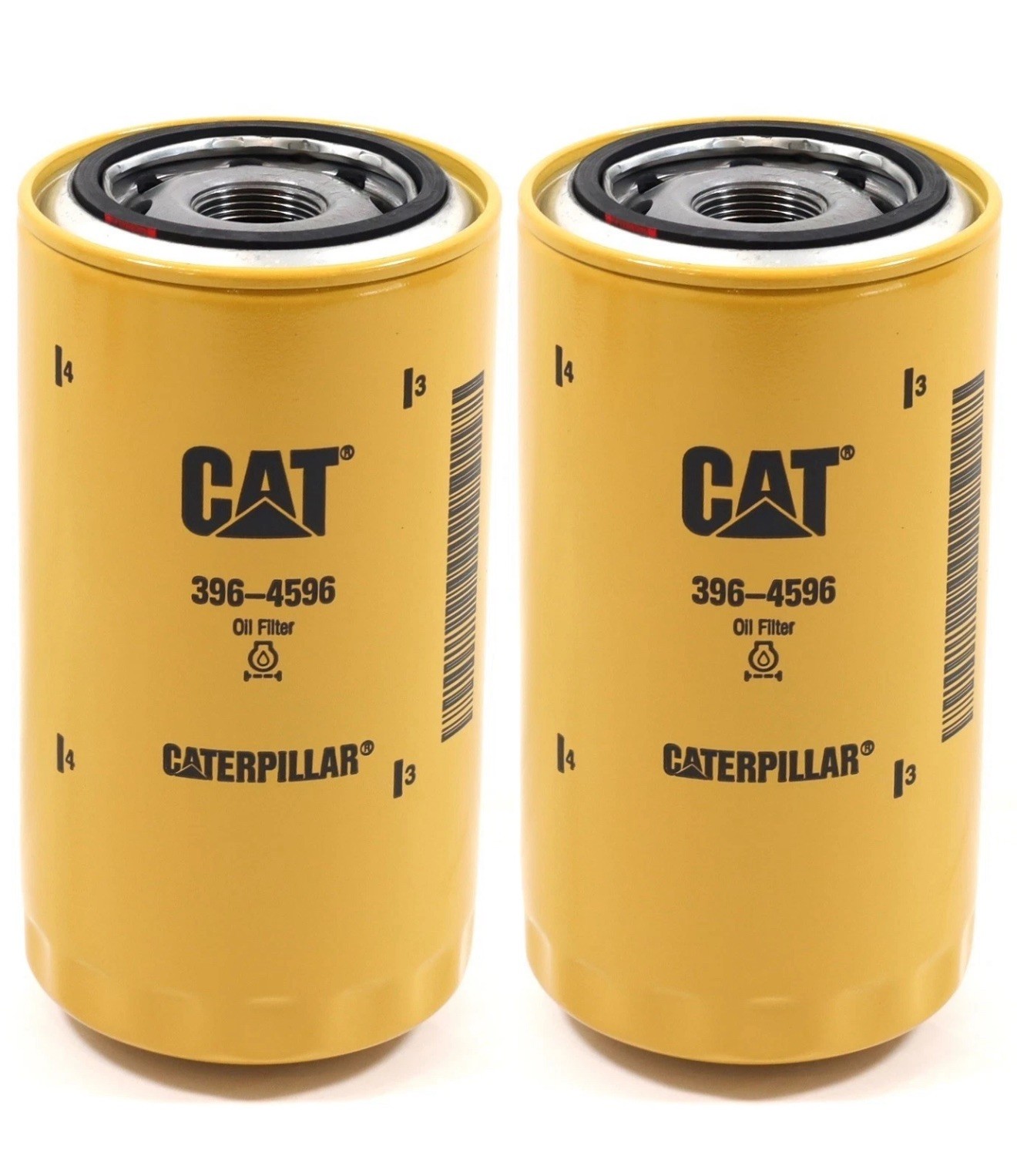 2-Pack CAT 396-4596 Upgraded Oil Filter 1989-2024 5.9L 6.7L Cummins Dodge Ram