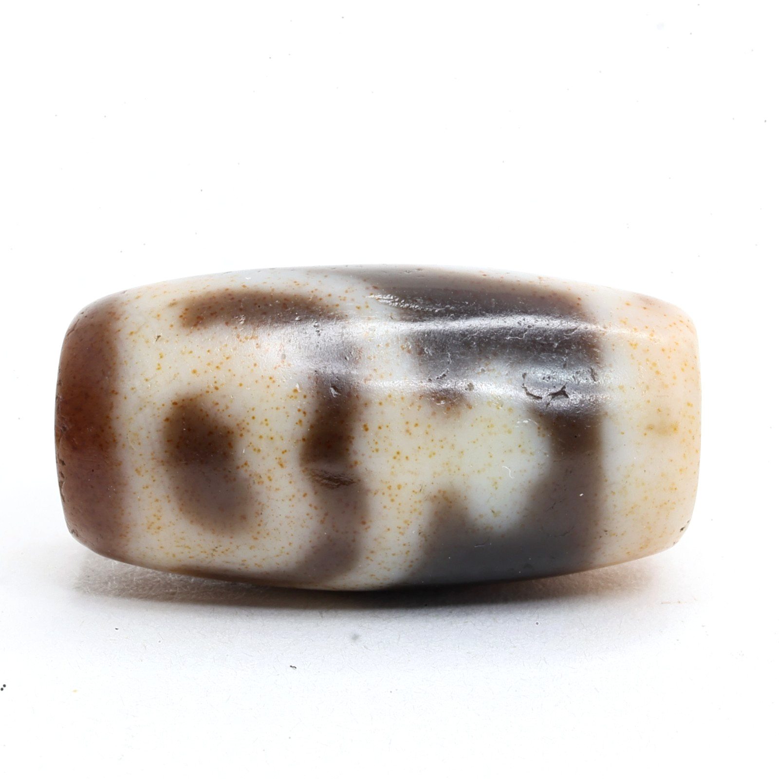 Tibetan Treasure Vase with cinnabar Agate Dzi Bead Handmade Himalayan Amule Tibetan Treasure Vase with cinnabar Agate Dzi Bead Handmade Himalayan Amule