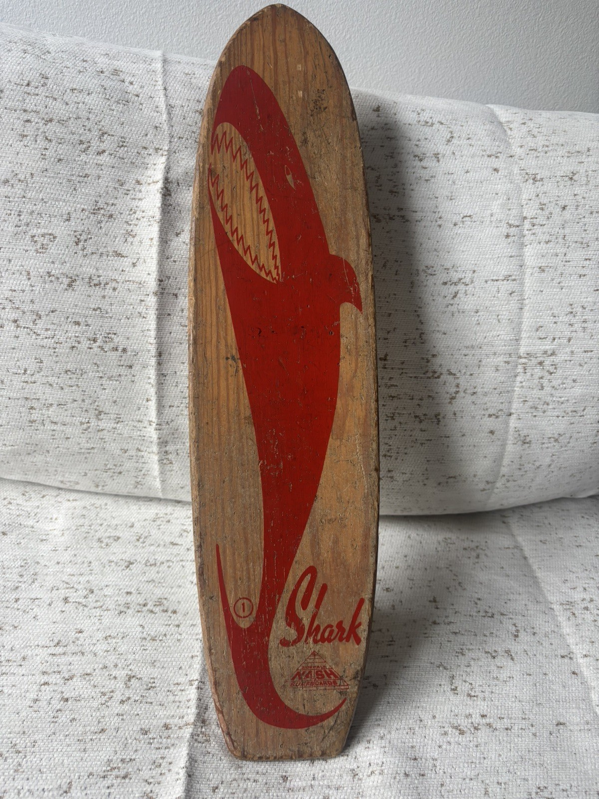 Vintage 1960’s Nash Shark Sidewalk Surfboard skateboard Vintage 1960’s Nash Shark Sidewalk Surfboard skateboard