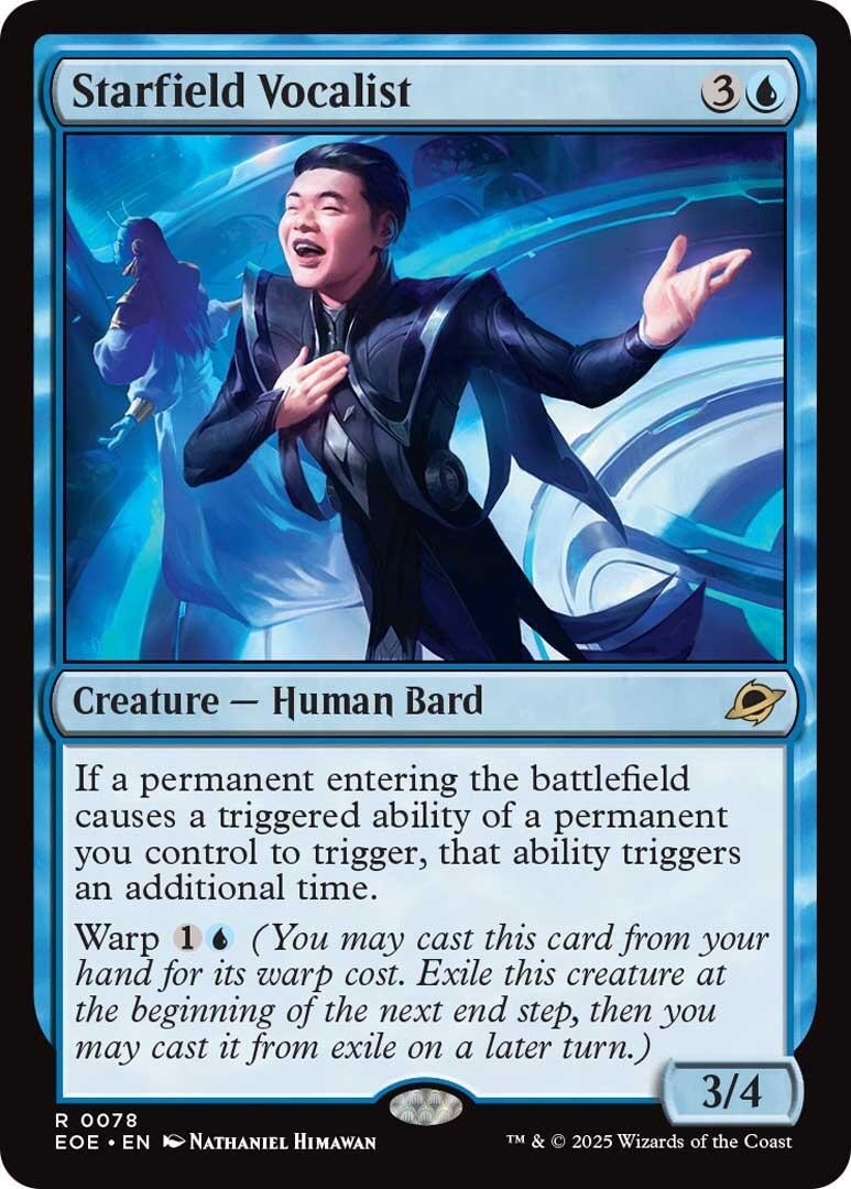 MTG EOE R Starfield Vocalist #78 NM MTG EOE R Starfield Vocalist #78 NM