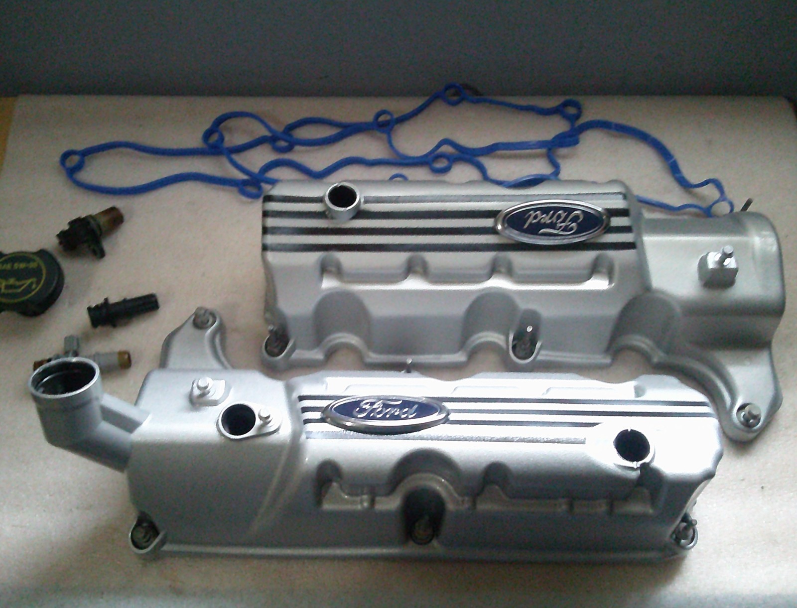 05- 10 Ford Mustang Valve Cover 4.0 V6 Set CUSTOM PAINTED 05- 10 Ford Mustang Valve Cover 4.0 V6 Set CUSTOM PAINTED