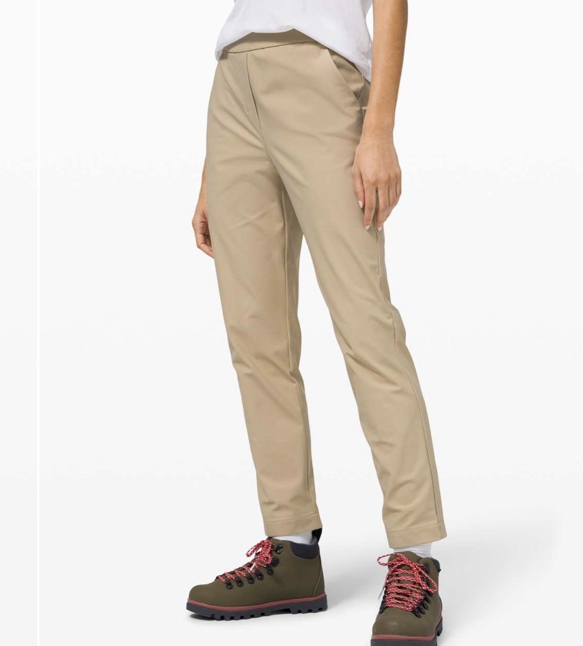 Lululemon Your True Trouser  Pant Khaki Trench Women\'s Size 10