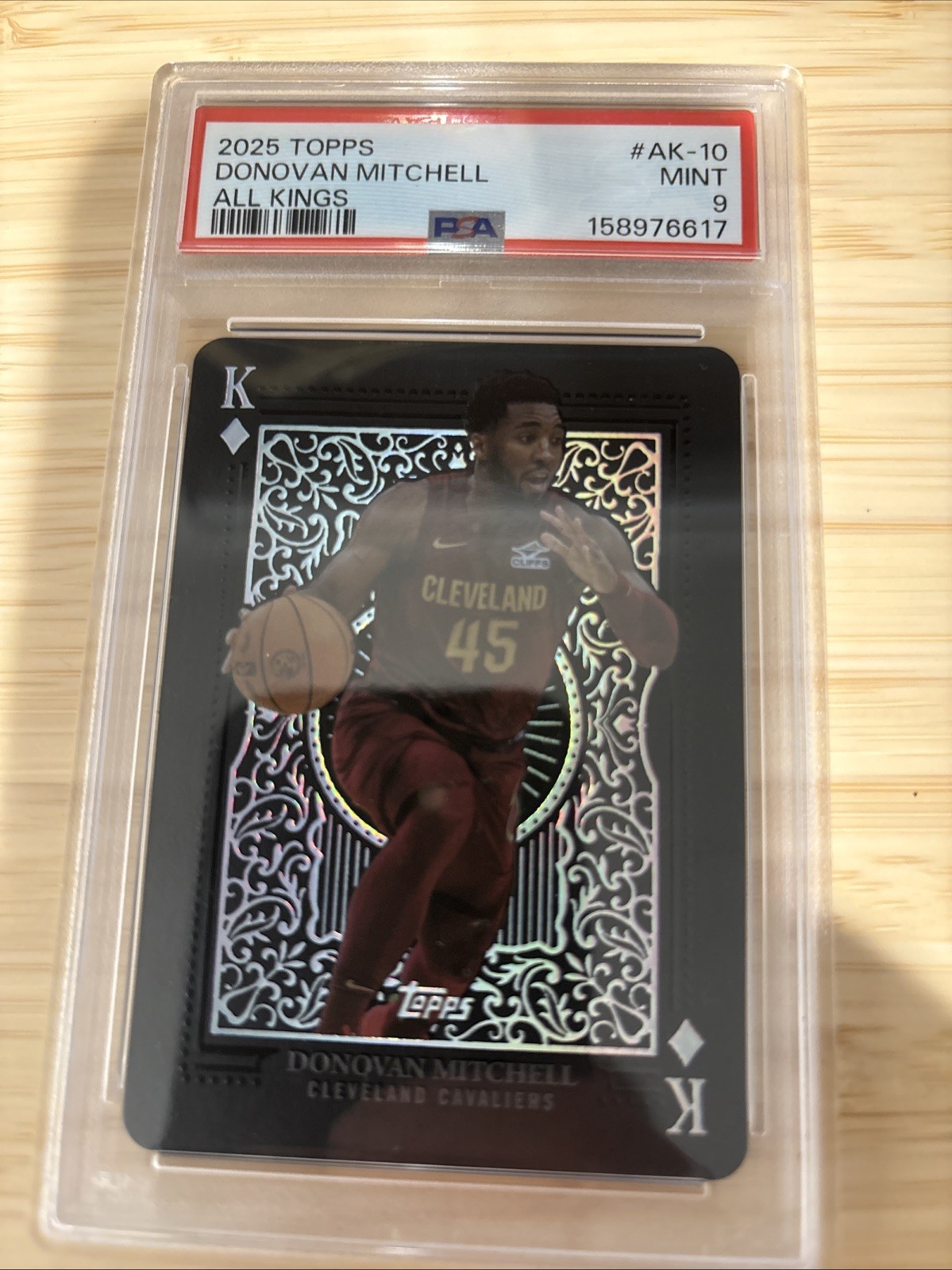 2025-26 Topps Donovan Mitchell All-Kings Basketball PSA 9