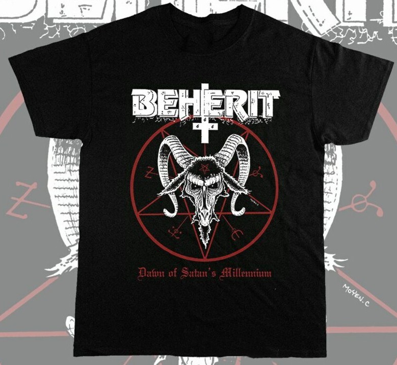 Beherit Dawn of Satan\'s Millenium Black Metal  Unisex S-5XL T-Shirt H040