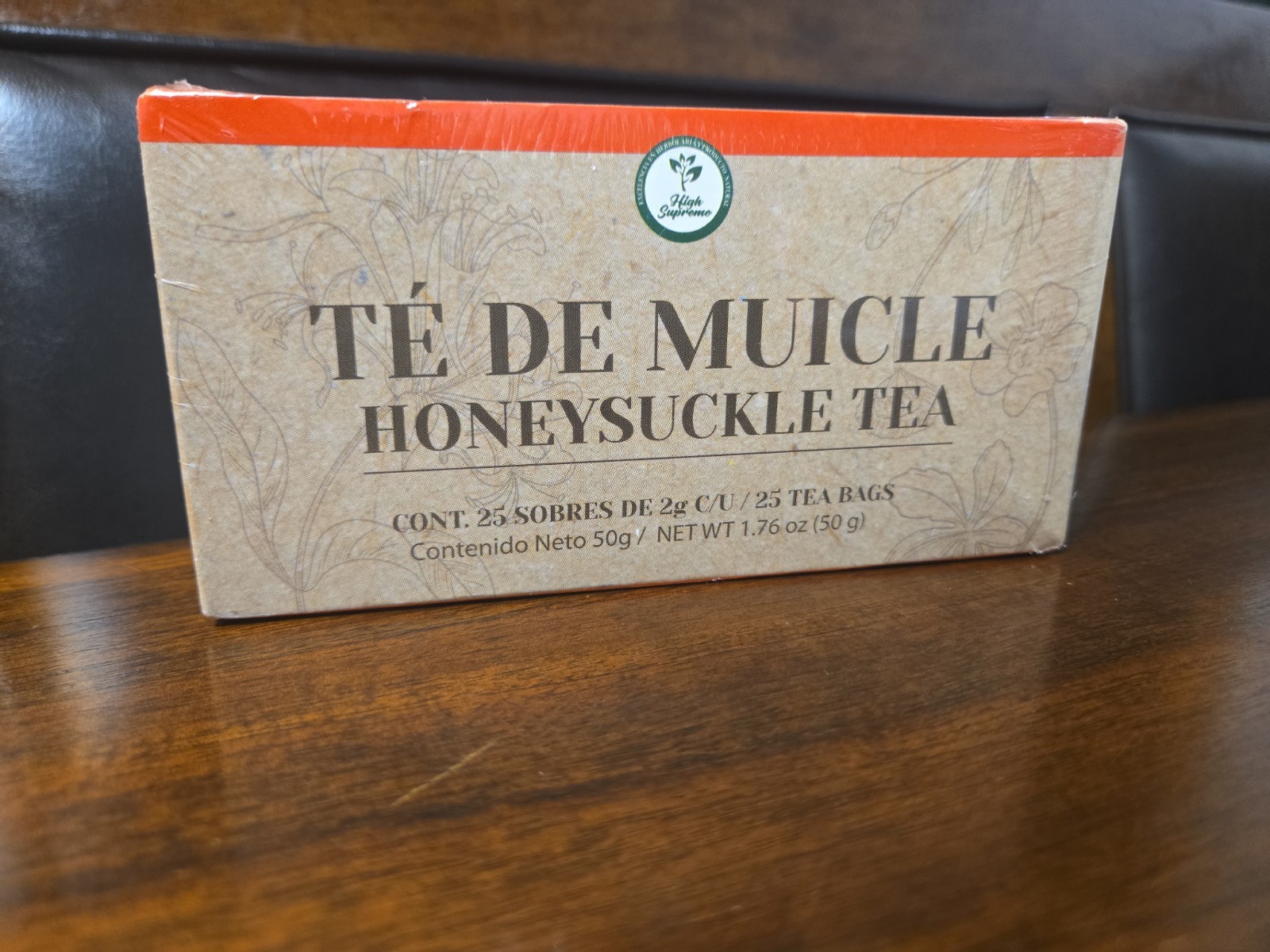 Te De Muicle En Cajita Con 25 Sobres 100% Natural
