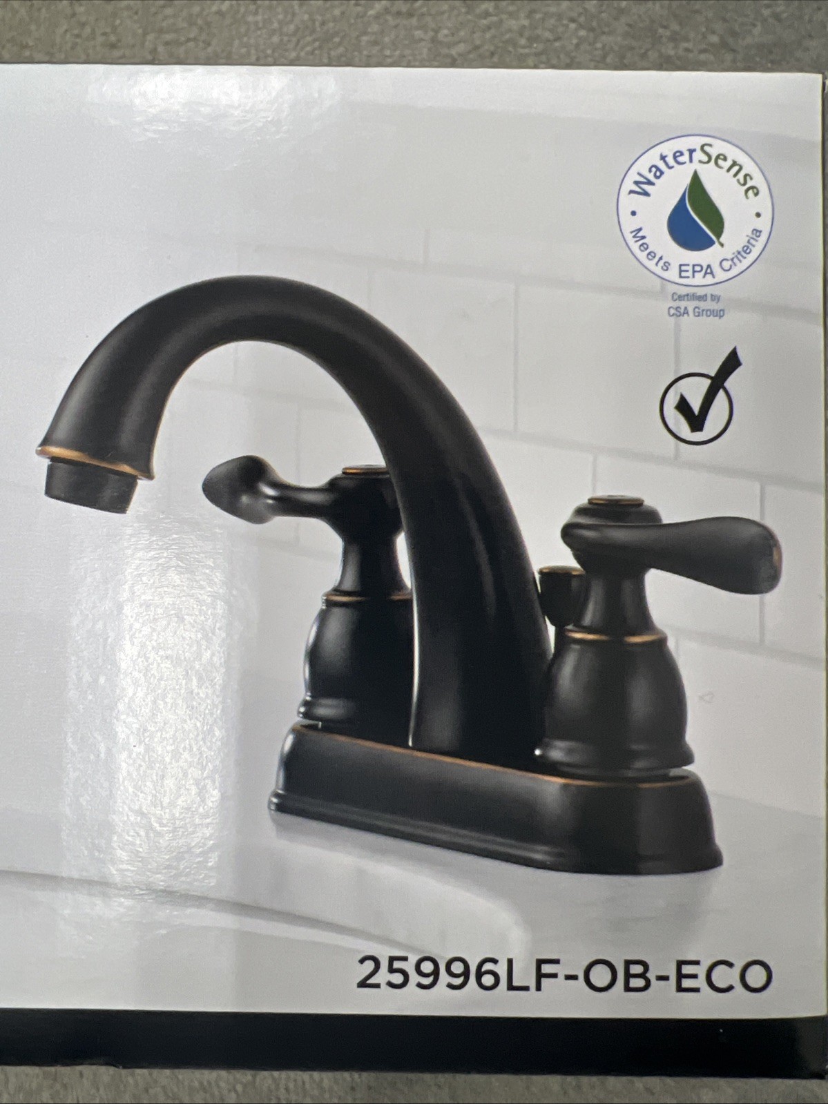 Delta Windemere 25996LF-OB-ECO oil rubbed bronze lavatory faucet new in box